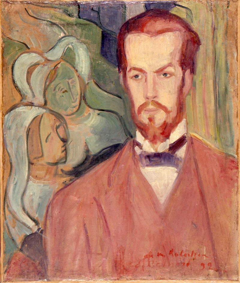 Porträt des Malers Éric Forbes-Robertson - Émile Bernard