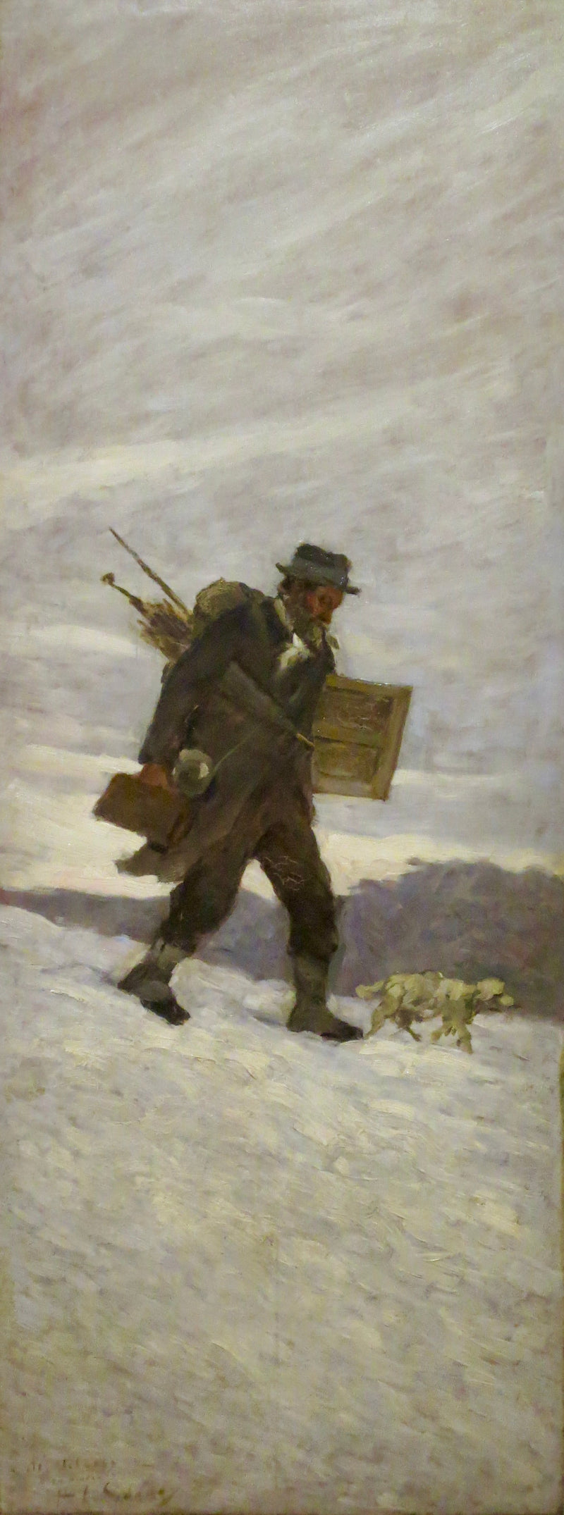 Porträt des Malers Eugène Chigot - Henri Le Sidaner