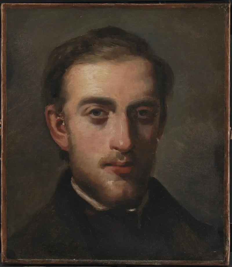 Porträt des Malers Fritz Melbye (1826-1869) - Camille Pissarro