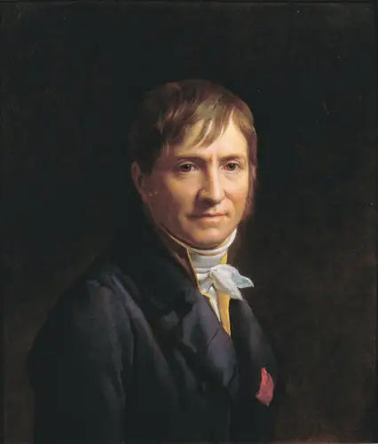 Portrait du peintre Redouté - François Gérard image 2 reproduction de peinture à l’huile