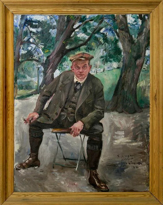 Portrait du peintre Rudolf Sieger - Lovis Corinth image 1 copie peinte à la main à l’huile