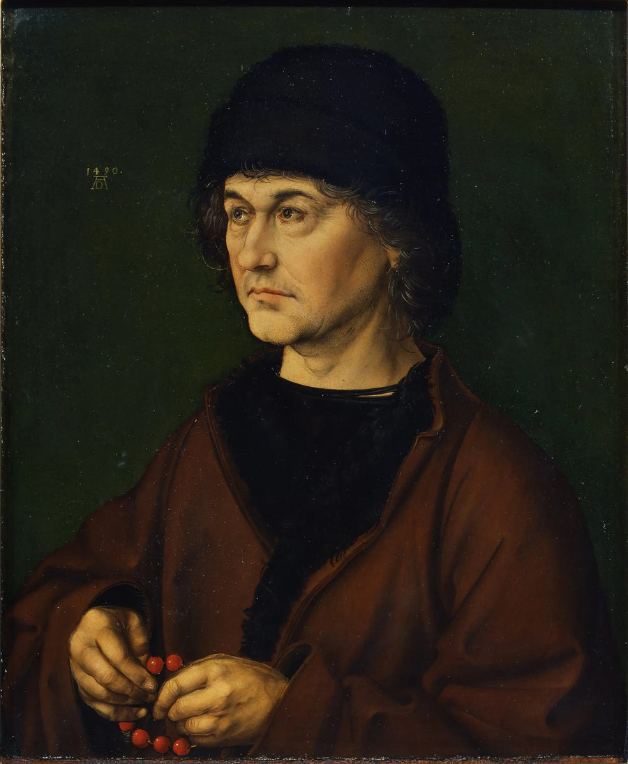 Porträt des Vaters des Künstlers - Albrecht Dürer