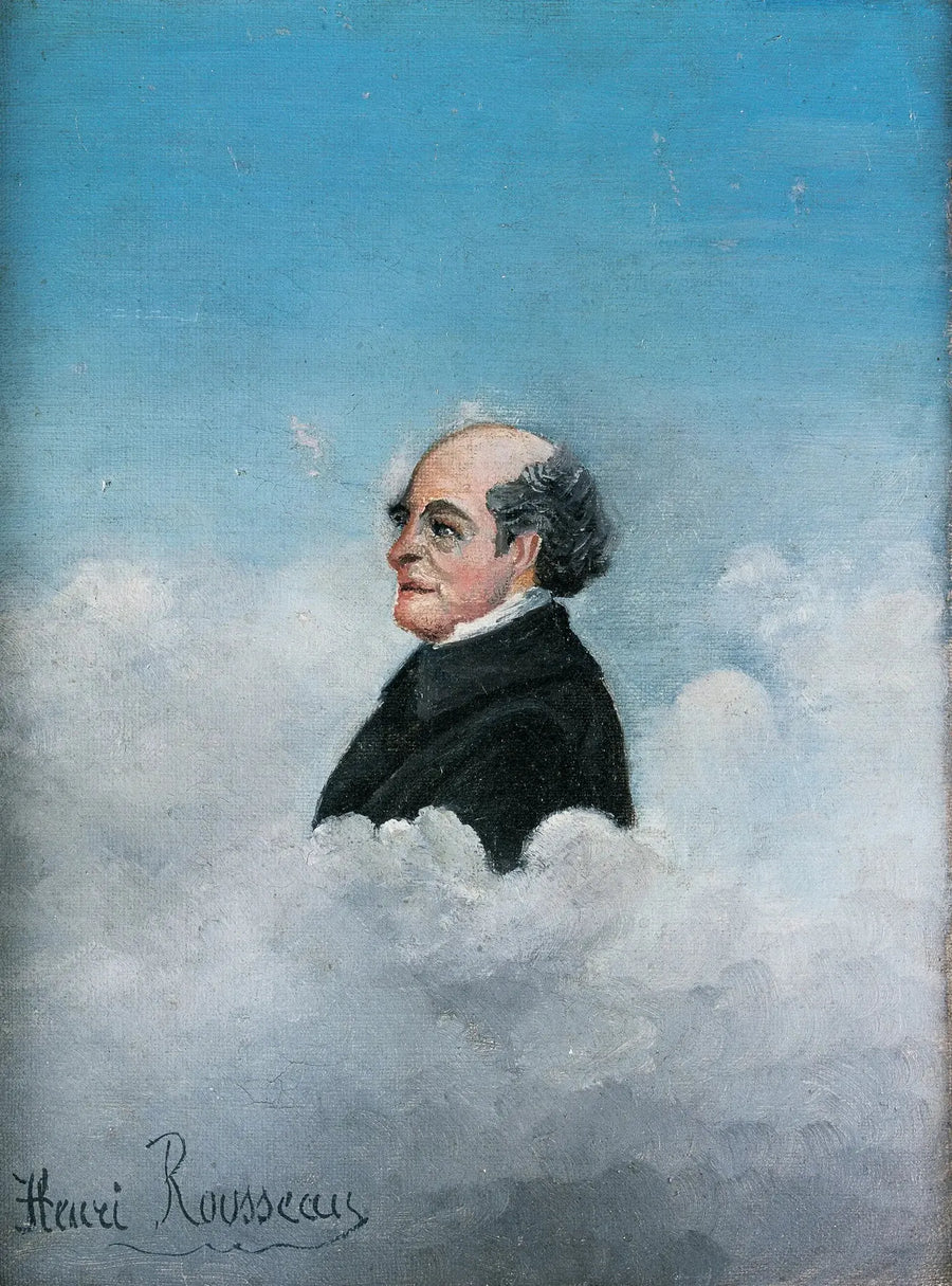 Porträt des Vaters des Künstlers - Henri Rousseau