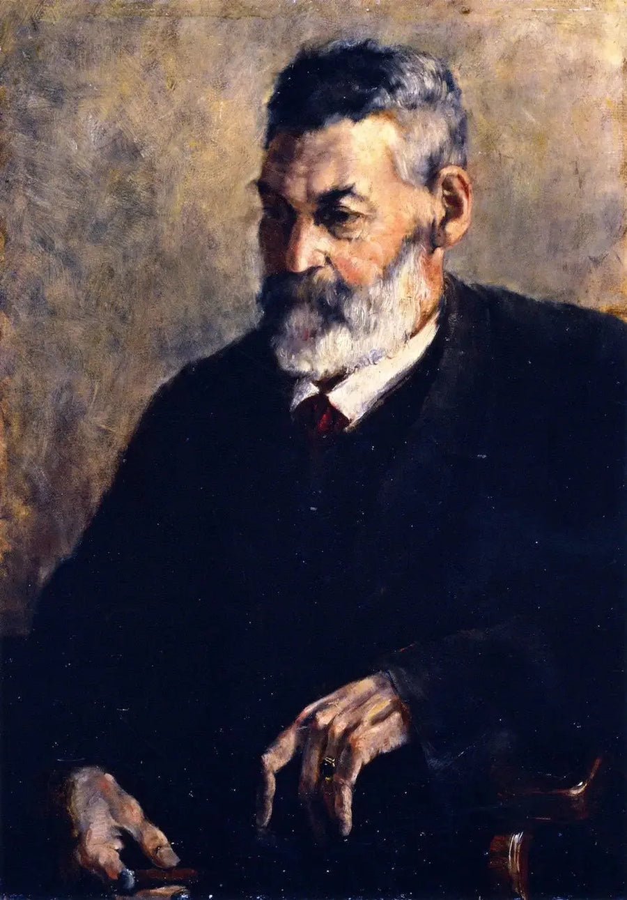 Porträt des Vaters - Franz Marc