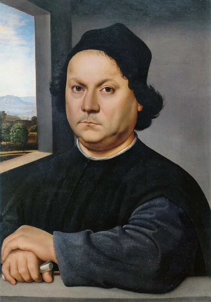 Porträt des Perugino - Raffael Sanzio