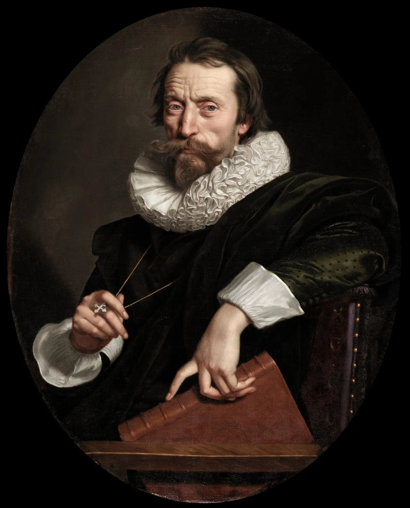 Portrait des italienischen Dichters Giambattista Marino - Frans Pourbus der Jüngere