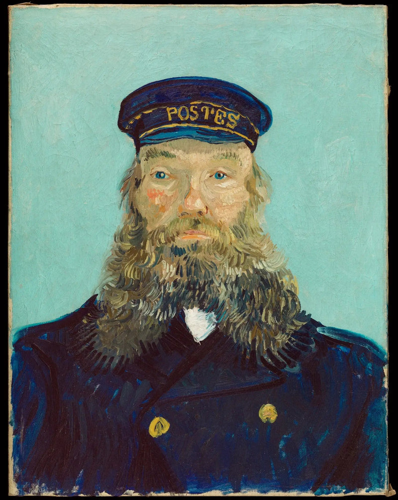 Porträt des Postboten Joseph Roulin - Vincent van Gogh