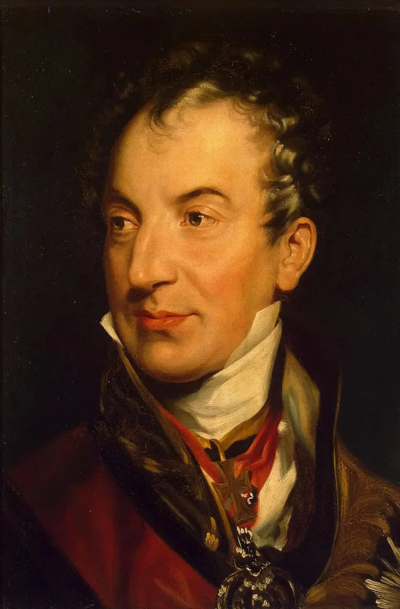 Portrait des Fürsten Klemens Wenzel Lothar von Metternich (1773-1859) - Thomas Lawrence