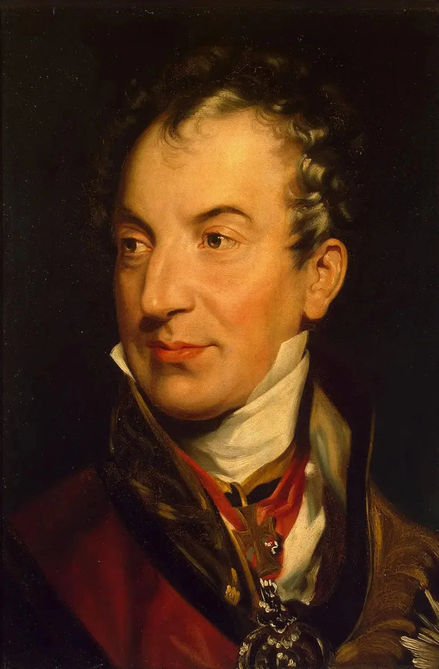 Portrait des Fürsten Klemens Wenzel Lothar von Metternich (1773-1859) - Thomas Lawrence