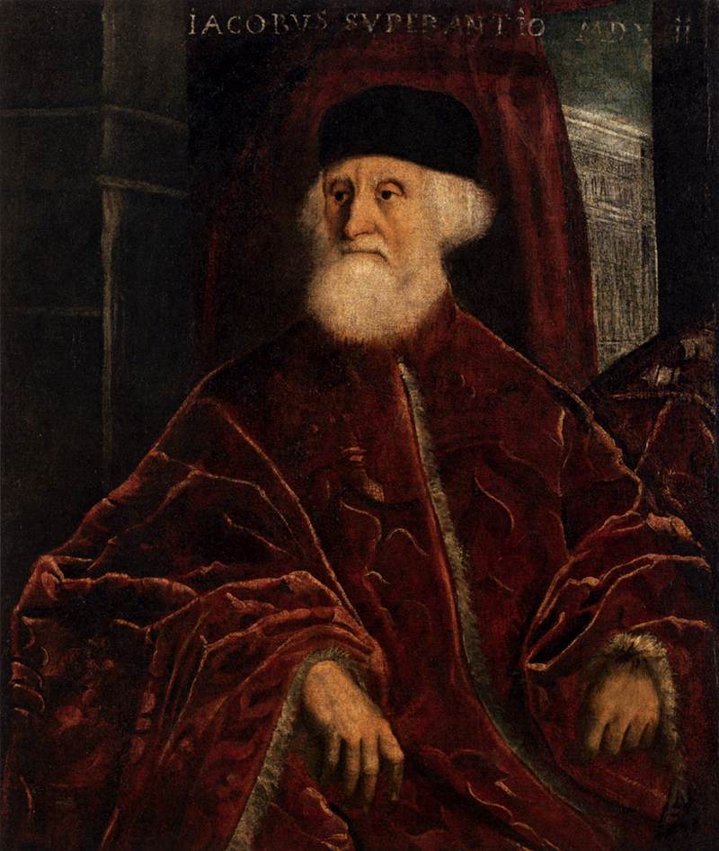 Porträt des Anklägers Jacopo Soranzo - Jacopo Tintoretto