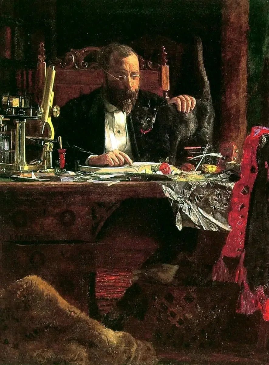 Portrait des Professors Benjamin H. Rand - Thomas Eakins