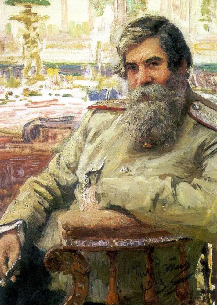 Porträt des Psychiaters und Neurologen V. M. Bekhterev (1913) - Ilya Repin
