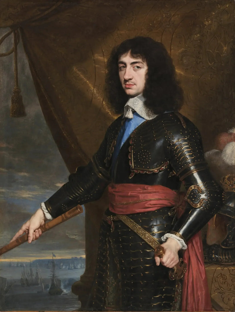 Portrait des Königs Karl II. von England - Philippe de Champaigne