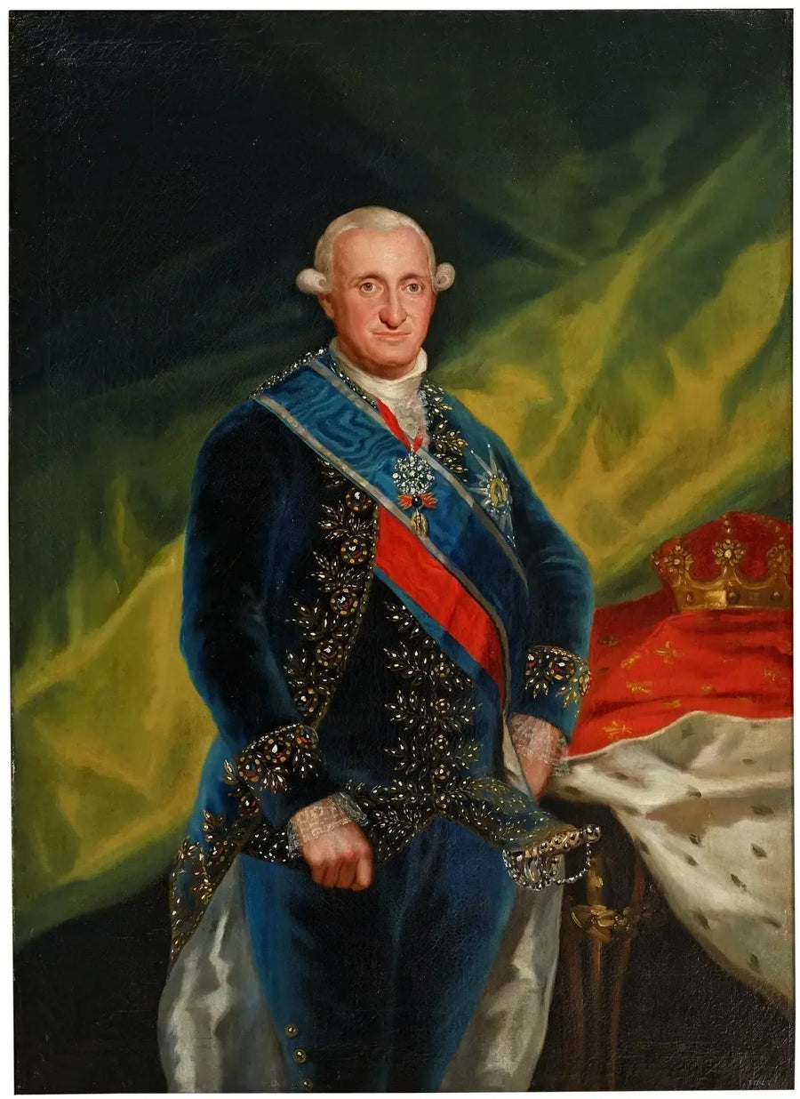 Porträt von König Karl IV. - Francisco de Goya