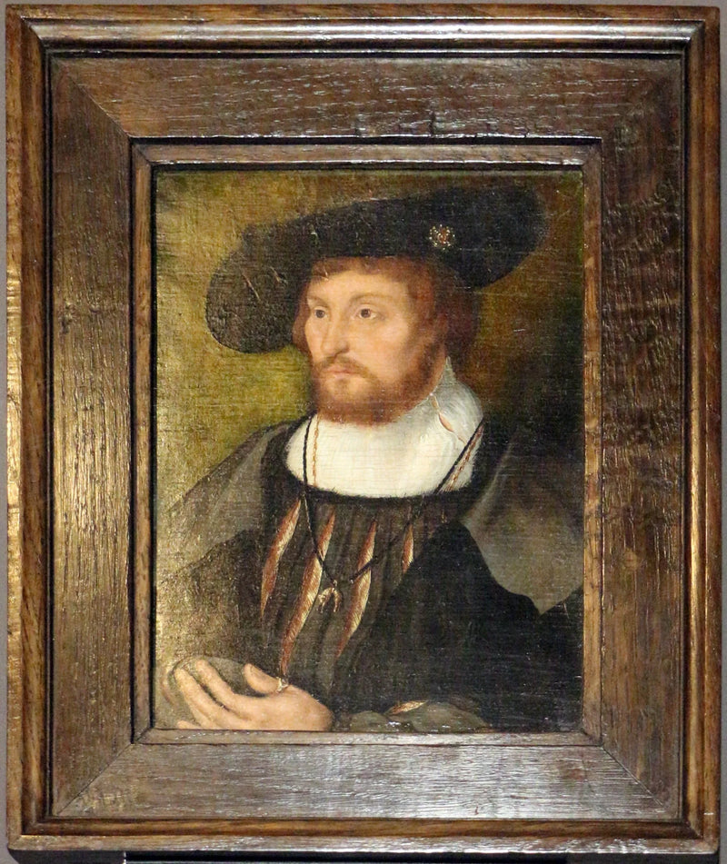 Porträt des Königs Christian II. von Dänemark (1481-1559) - Joos van Cleve
