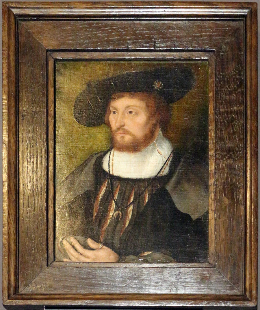 Porträt des Königs Christian II. von Dänemark (1481-1559) - Joos van Cleve