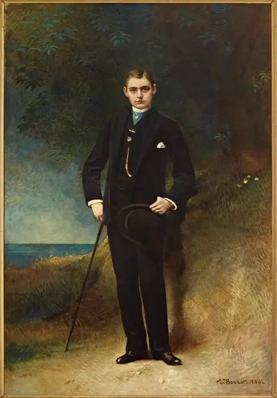 Portrait des Senators Leland Stanford - Léon Bonnat
