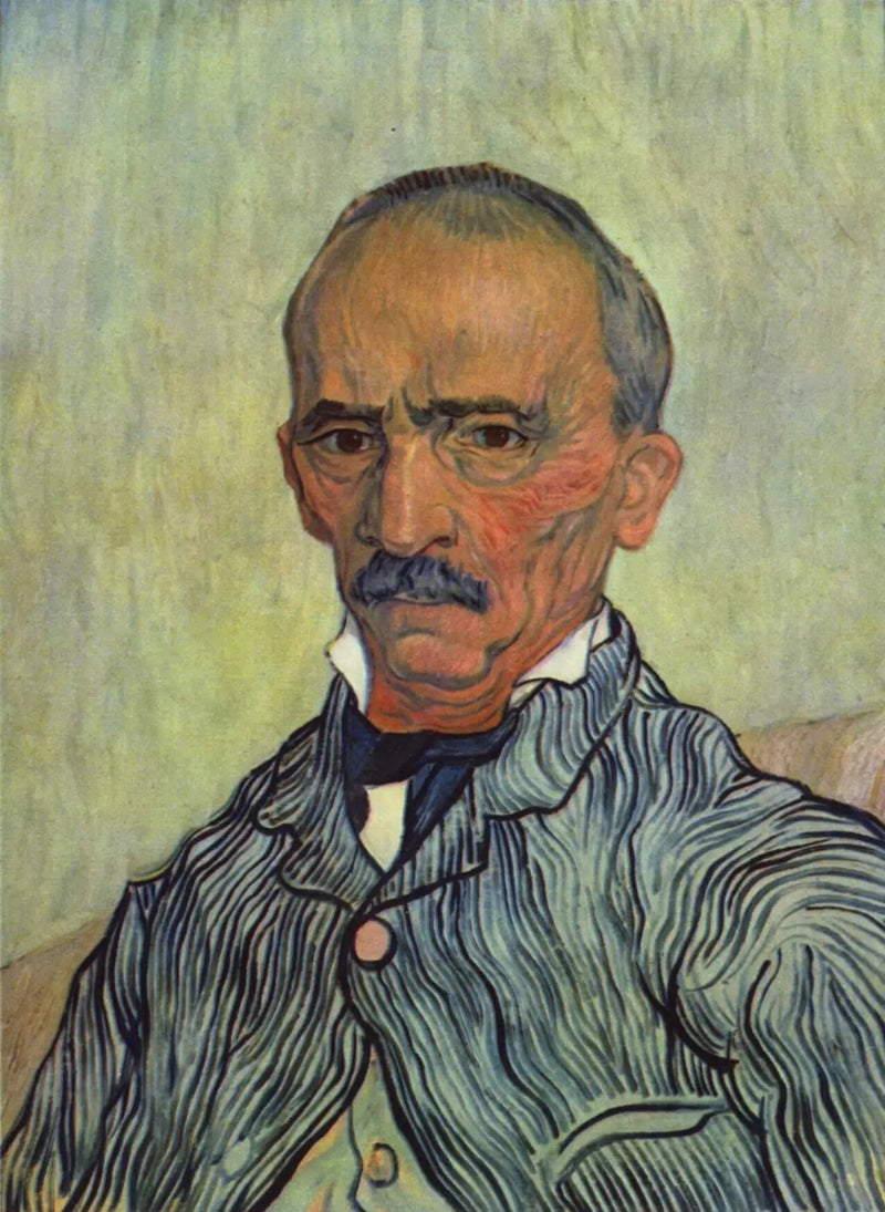 Porträt des Superintendenten Trabuc im Krankenhaus Saint-Paul - Vincent van Gogh