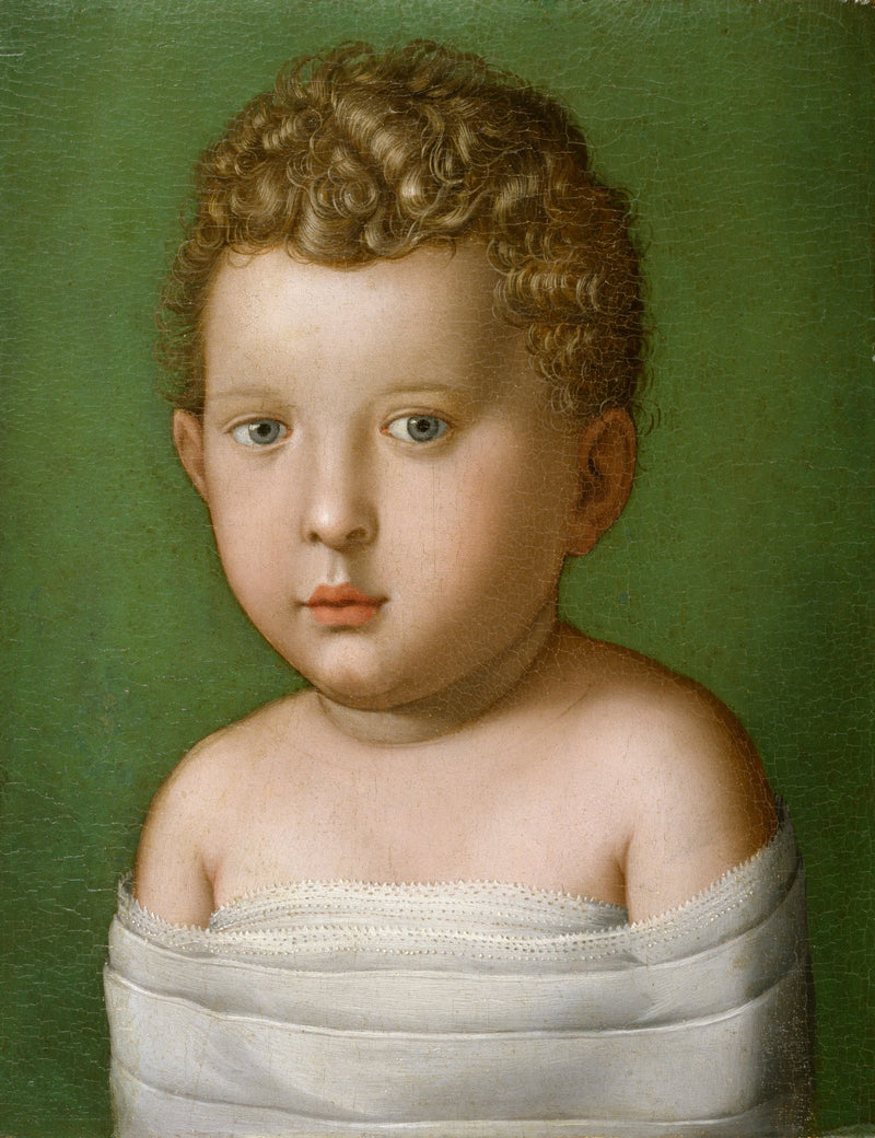 Porträt eines Jungenbabys - Bronzino