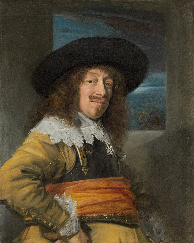 Portrait eines Reiters - Frans Hals
