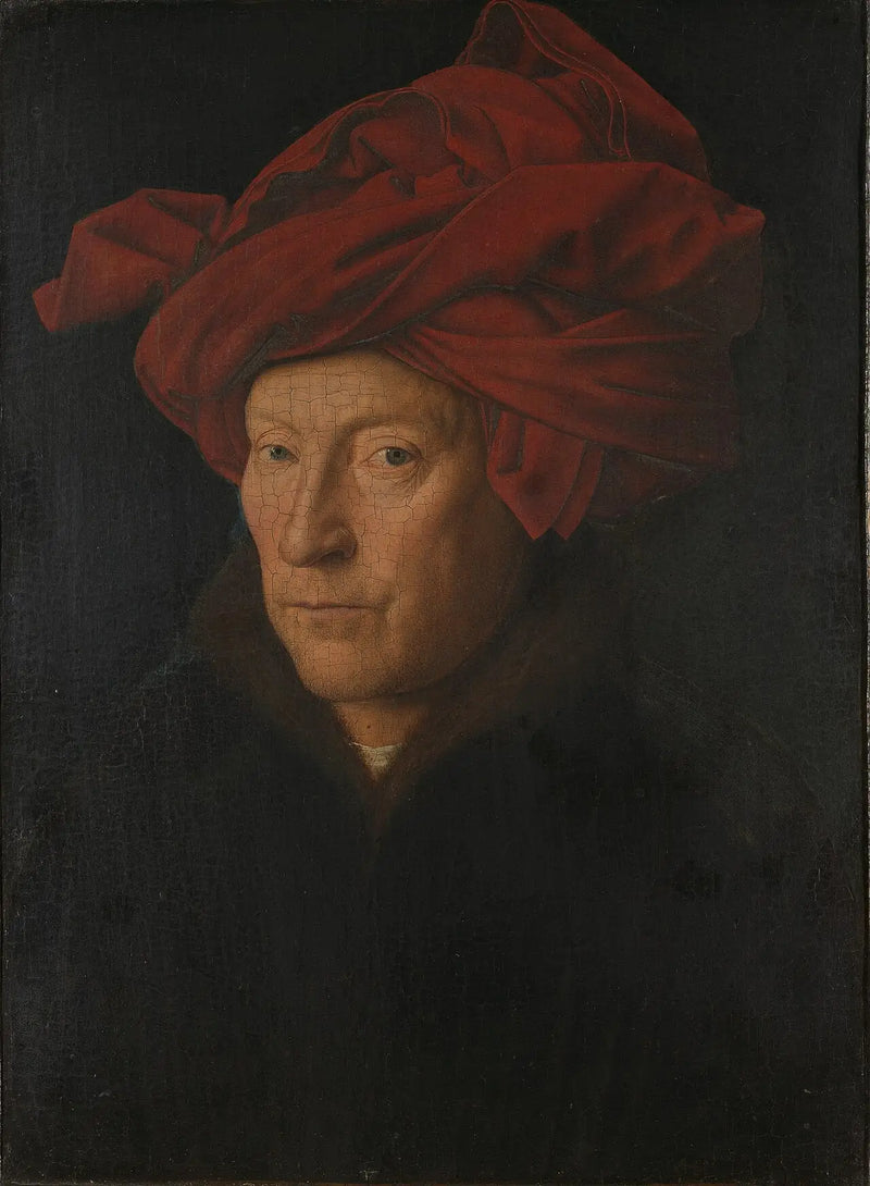 Portrait eines Mannes (Selbstporträt?) - Jan van Eyck