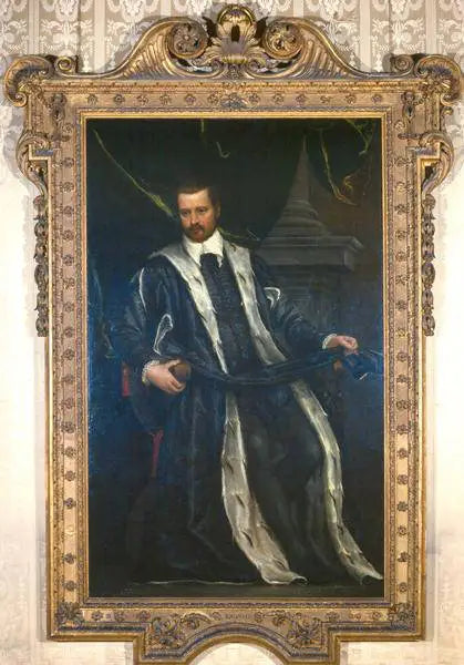 Portrait eines Mannes aus der Familie Soranzo in Senatorenrobe - Paul Véronèse