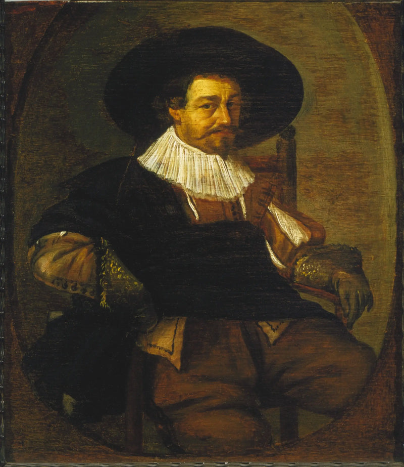 Portrait eines Mannes - Frans Hals