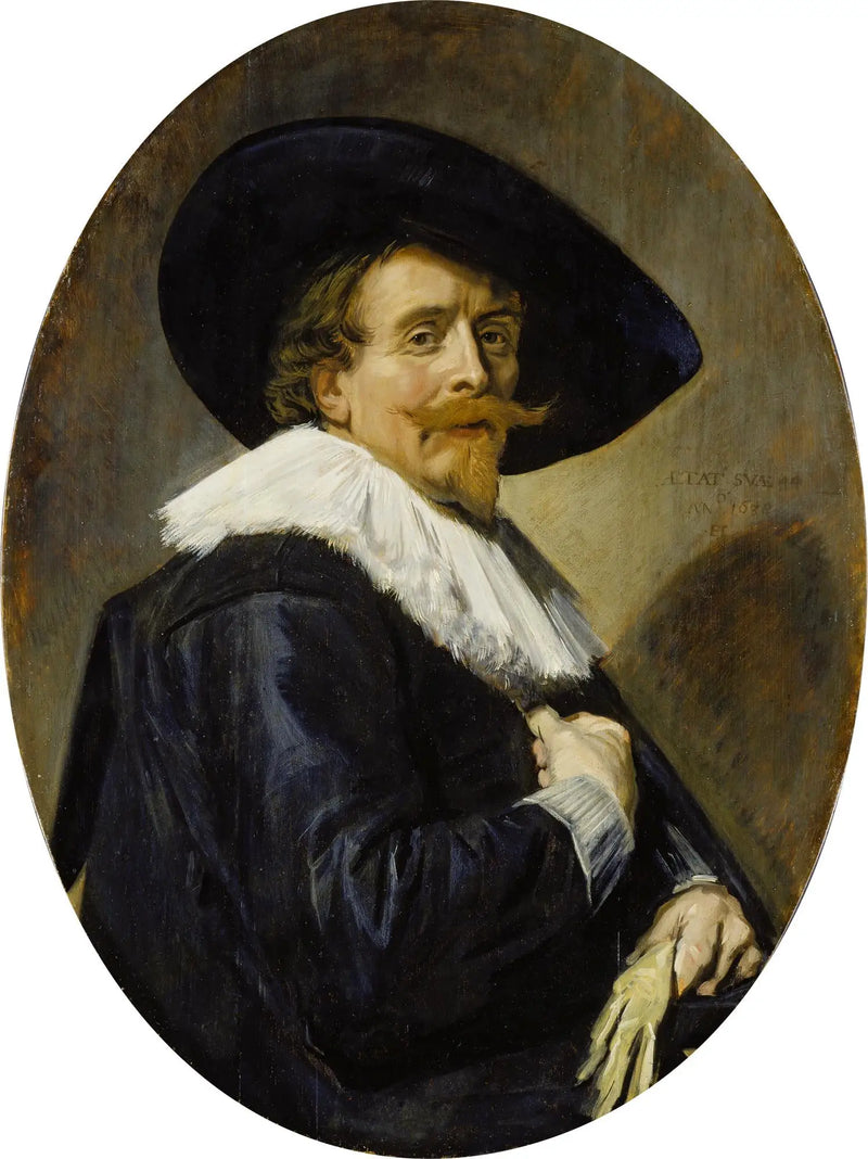 Porträt eines unbekannten Mannes - Frans Hals