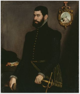Porträt eines unbekannten Mannes - Giovanni Battista Moroni