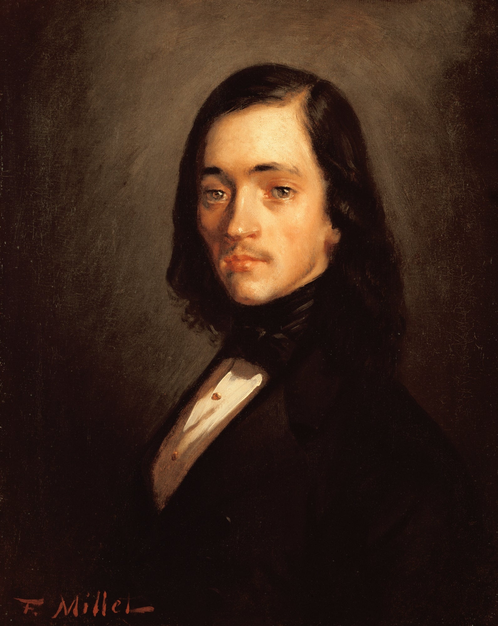 Portrait eines Mannes - Jean-François Millet