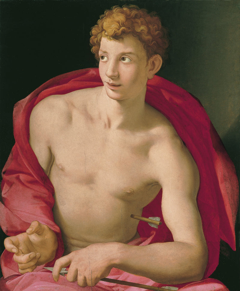 Porträt eines jungen Mannes in San Sebastián - Bronzino