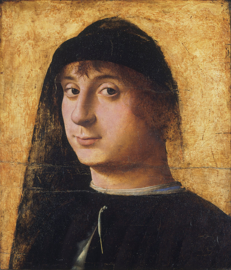 Porträt eines jungen Mannes - Antonello da Messina