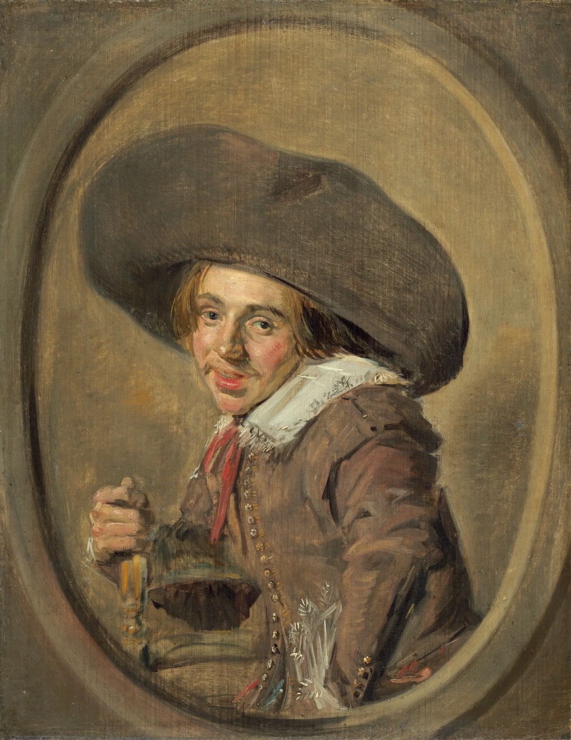Portrait eines jungen Mannes - Frans Hals