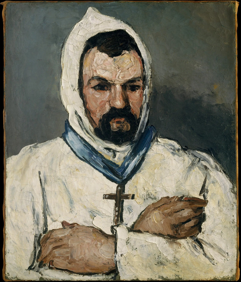 Porträt eines Mönchs - Paul Cézanne