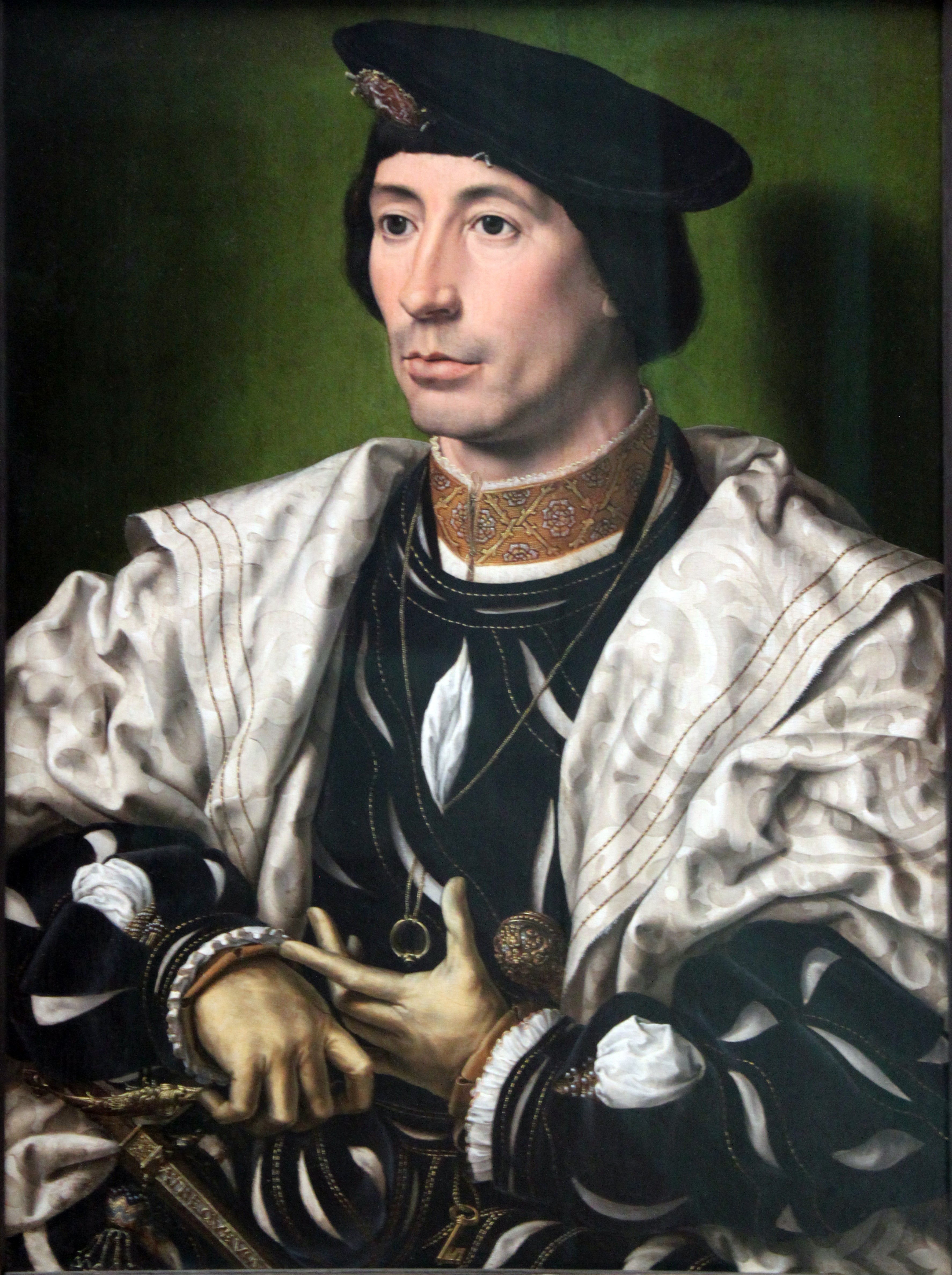 Portrait d’un noble - Jan Gossaert - Alpha Reproduction