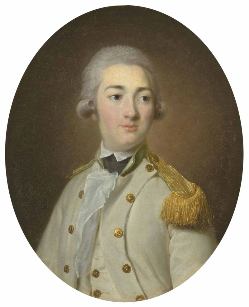 Porträt eines Unteroffiziers der französischen Königlichen Infanterie, im Halbprofil - Élisabeth Vigée Le Brun