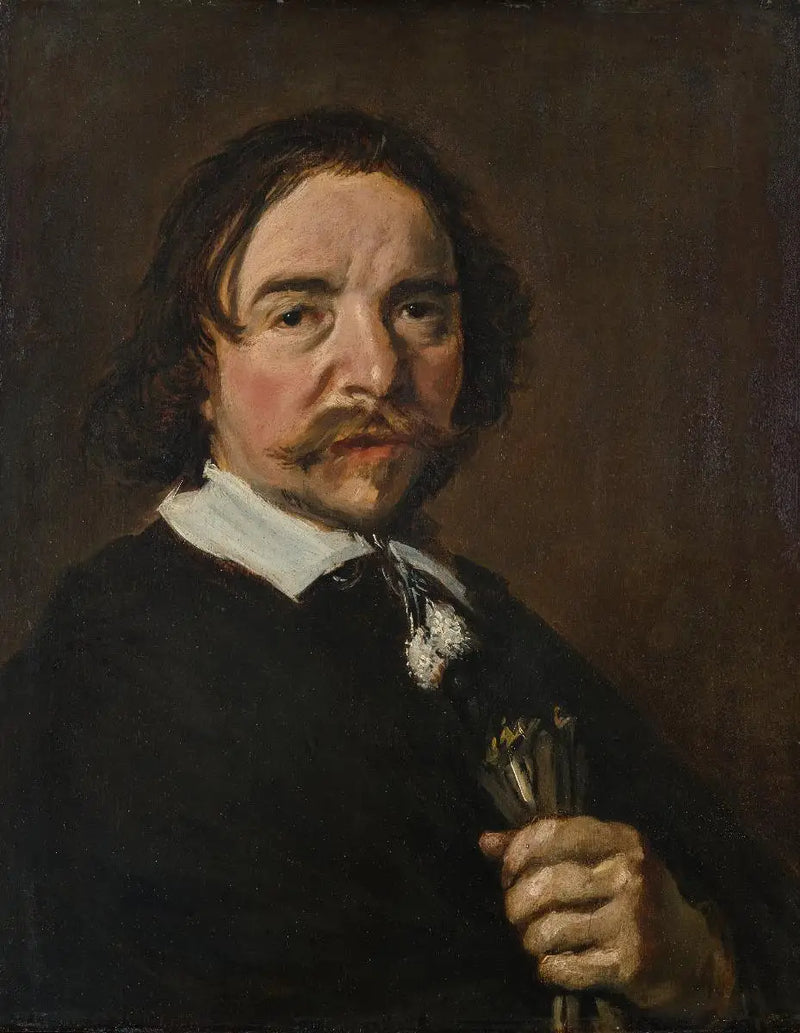 Porträt eines alten Mannes mit düsterem Ausdruck - Frans Hals