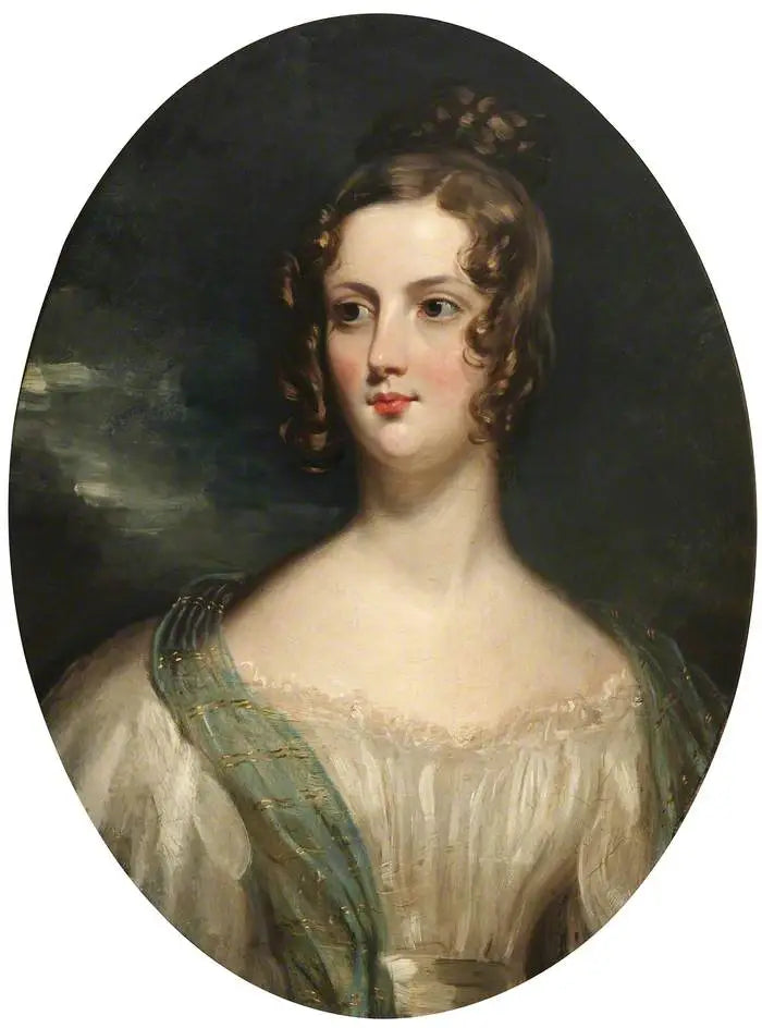 Portrait einer Dame - Edwin Henry Landseer