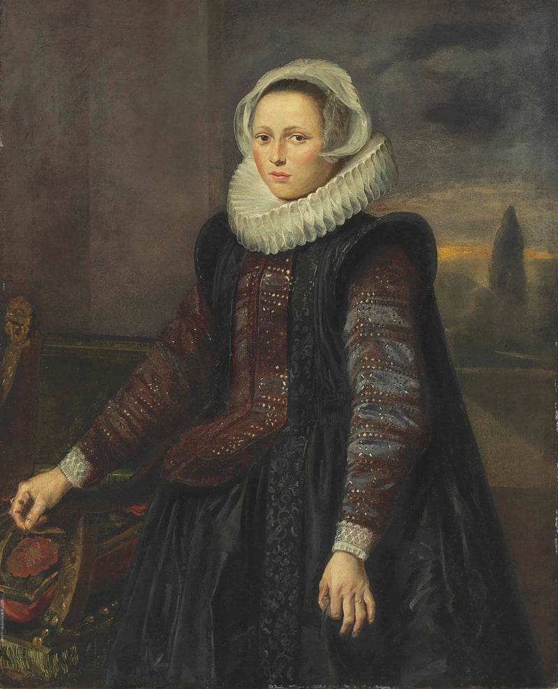 Portrait einer Dame - Frans Hals