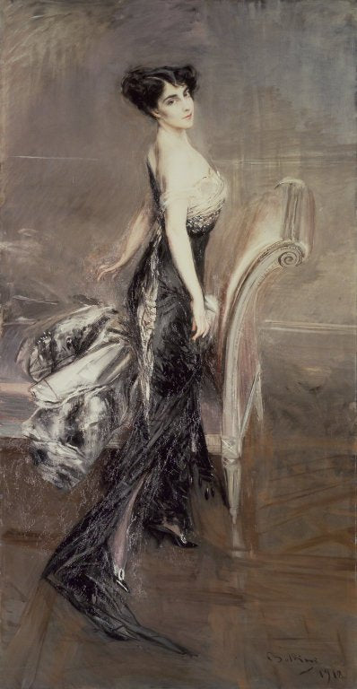 Porträt einer Dame - Giovanni Boldini