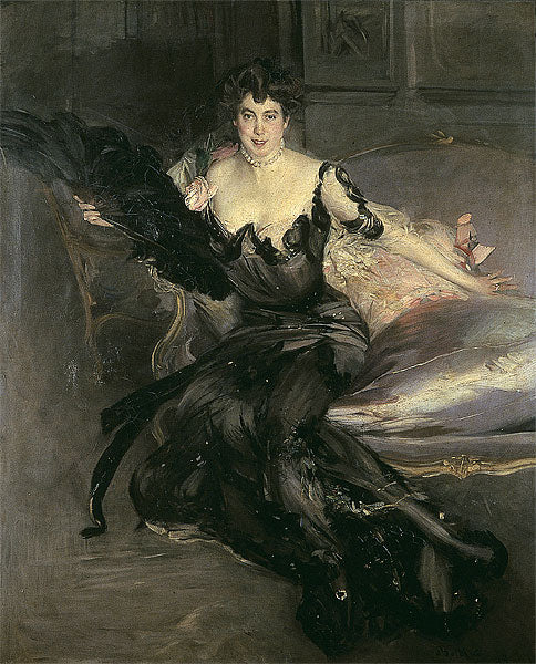 Porträt einer Dame, Mme Lionel Phillips - Giovanni Boldini