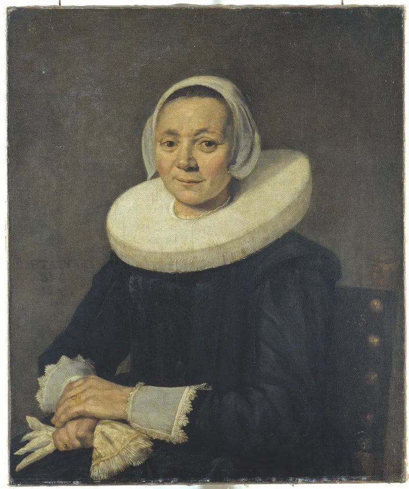 Portrait einer sitzenden Frau - Frans Hals