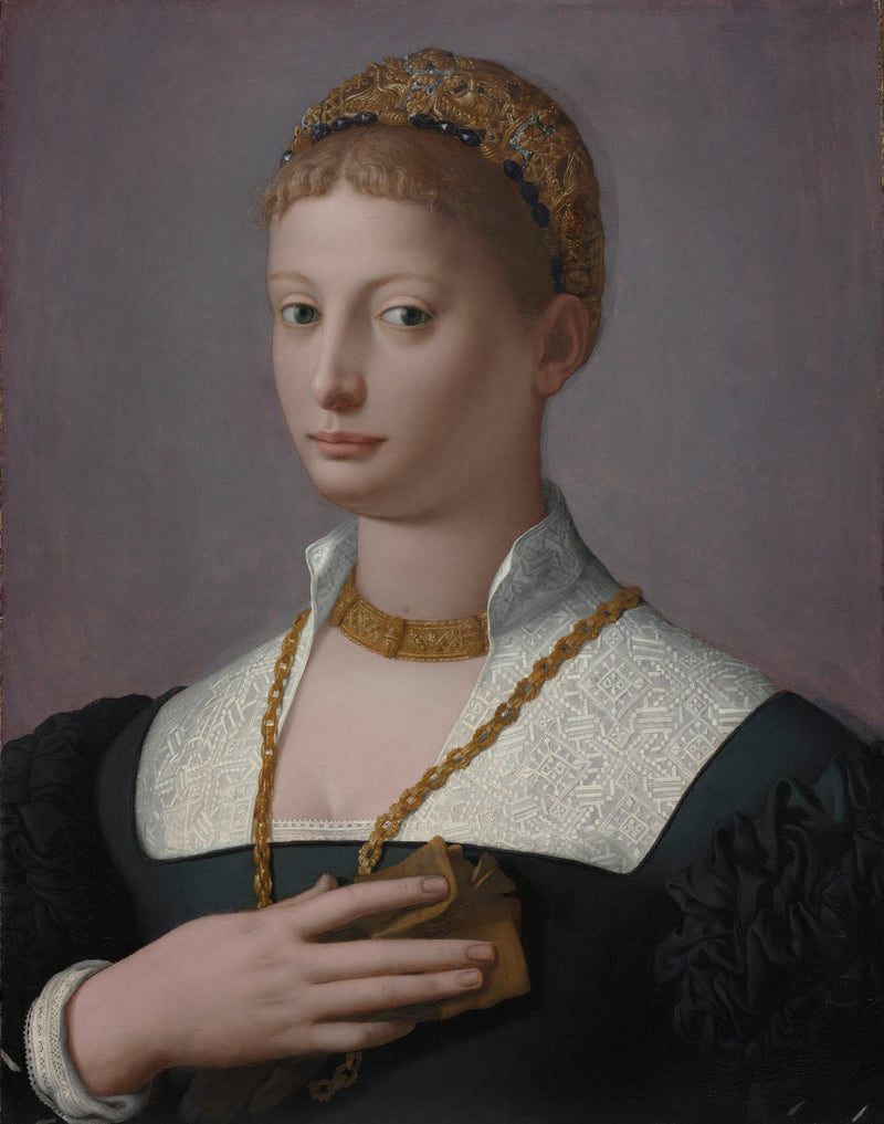 Porträt einer Frau - Bronzino