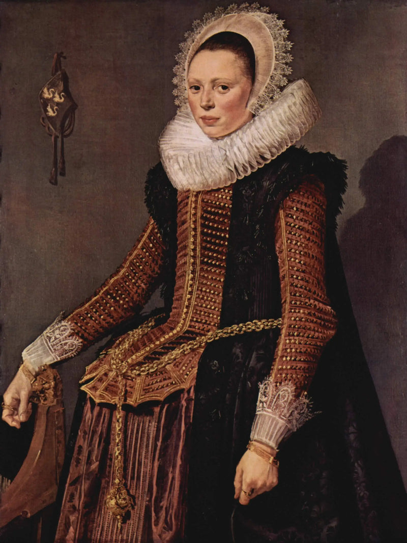 Portrait einer Frau - Frans Hals