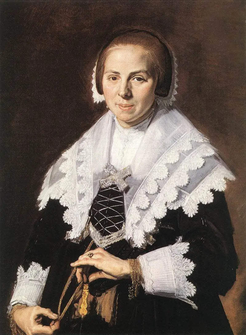 Portrait einer Frau - Frans Hals