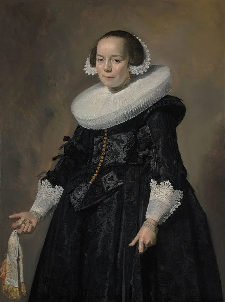Portrait einer Frau - Frans Hals