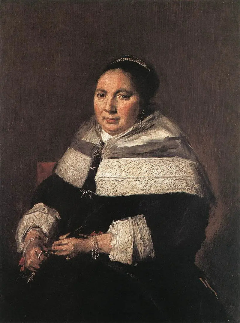 Portrait einer Frau - Frans Hals