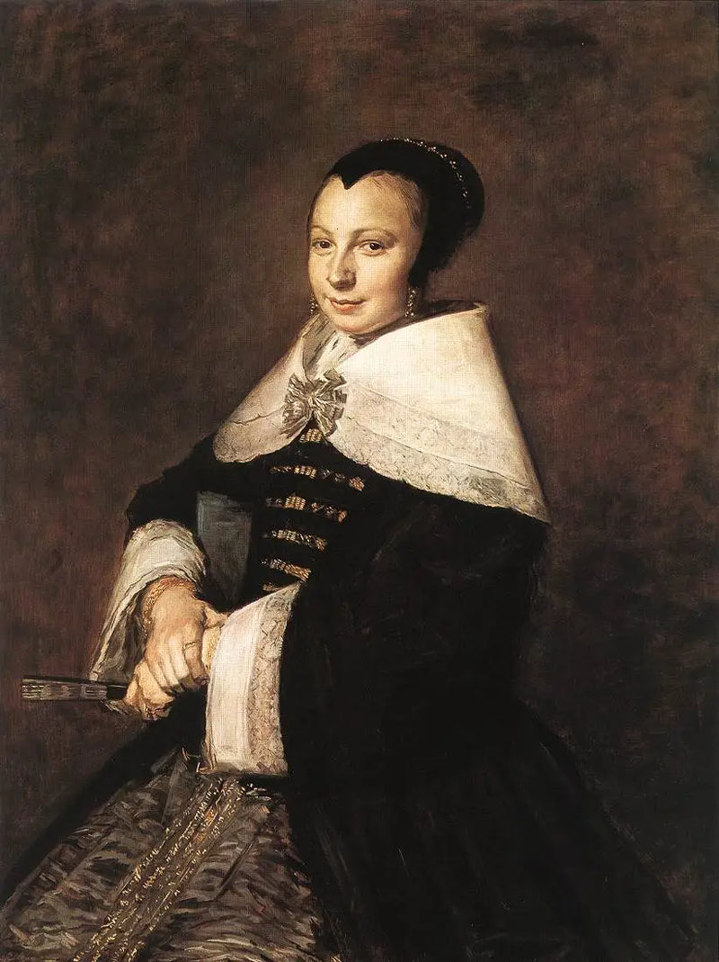 Portrait einer Frau - Frans Hals
