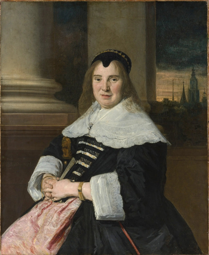 Portrait einer Frau - Frans Hals