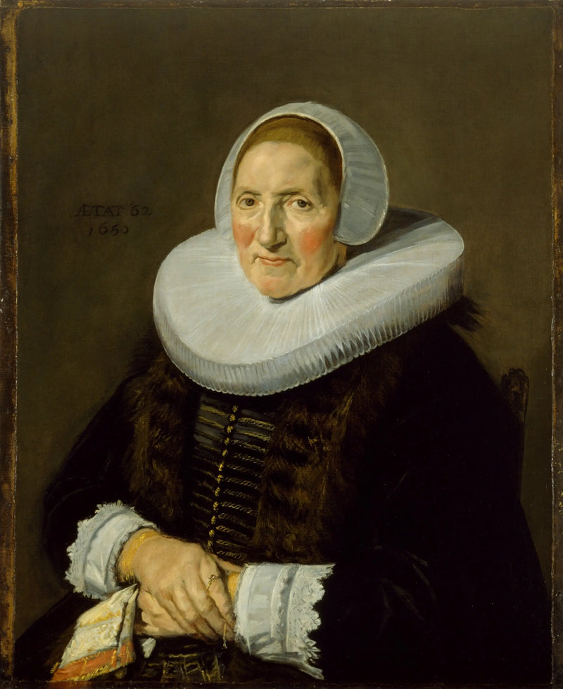 Portrait einer Frau - Frans Hals